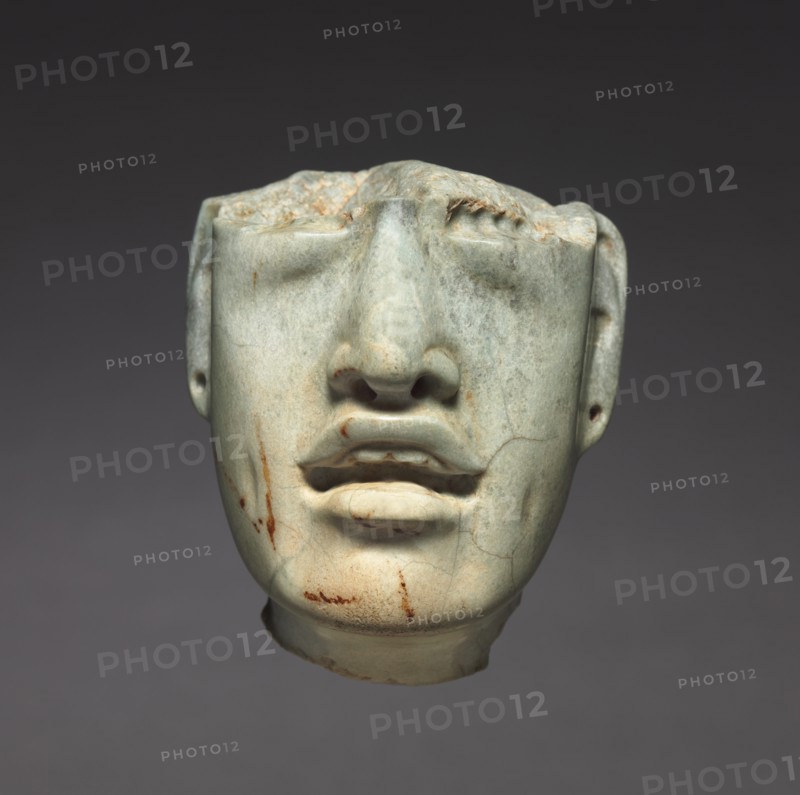 Head Fragment, c. 900-300 BC. Creator: Unknown.