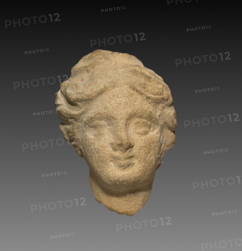Head of a Girl, 1-200. Creator: Unknown.