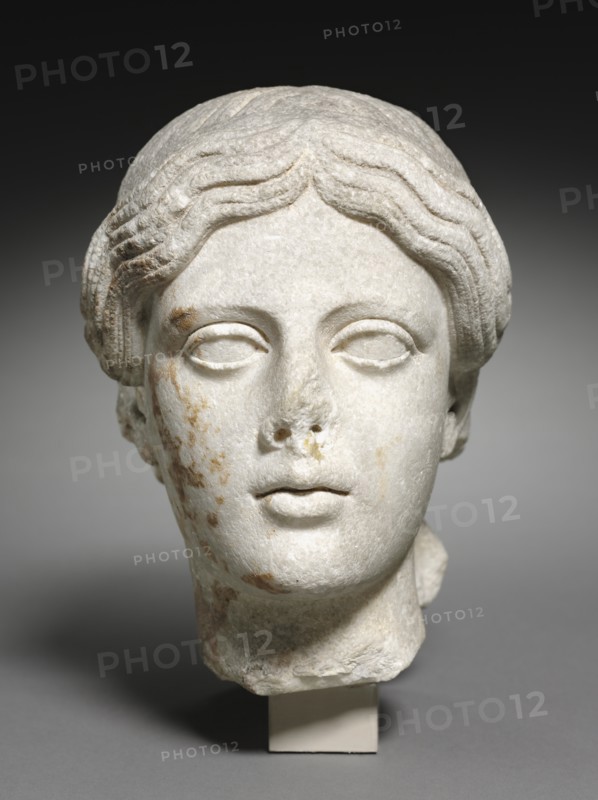 Head of a Woman, 1-15. Creator: Unknown.