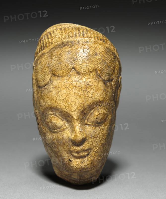 Head of a Woman, 600s BC. Creator: Unknown.