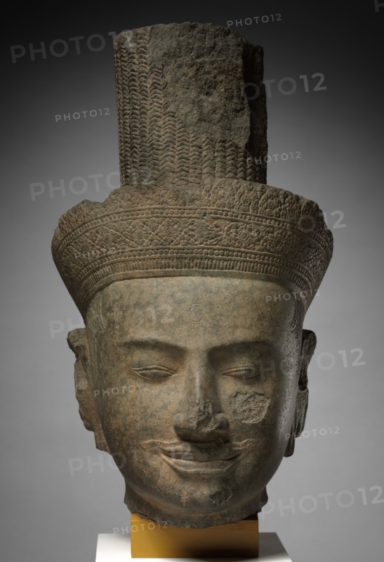 Head of Shiva, 1100s. Creator: Unknown.