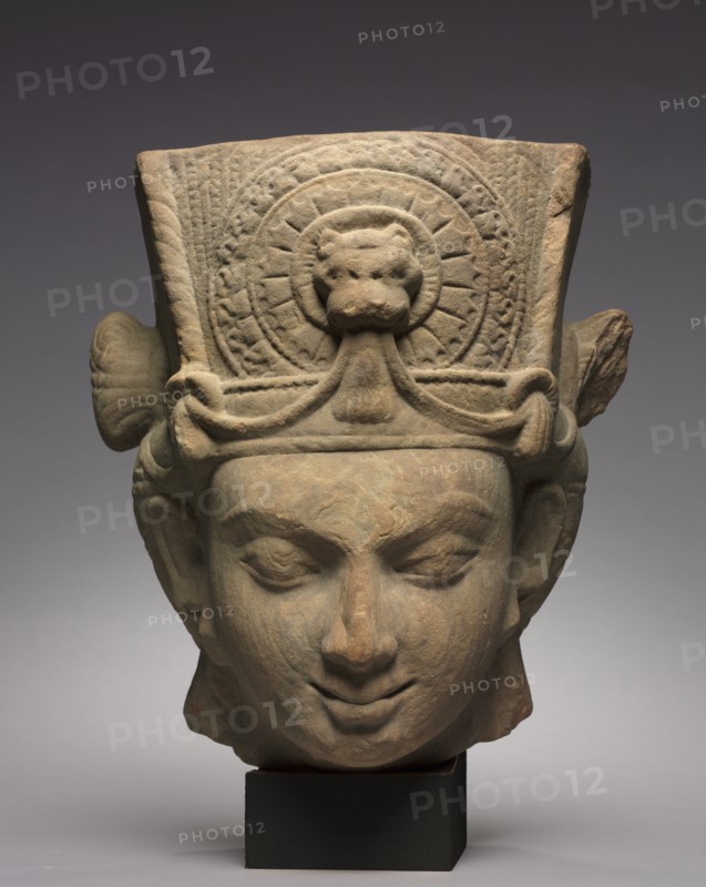 Head of Vishnu, 300s. Creator: Unknown.