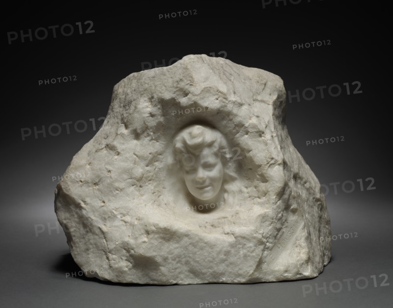 Head, 1893. Creator: Édouard Charles Marie Houssin (French, 1847-1919).