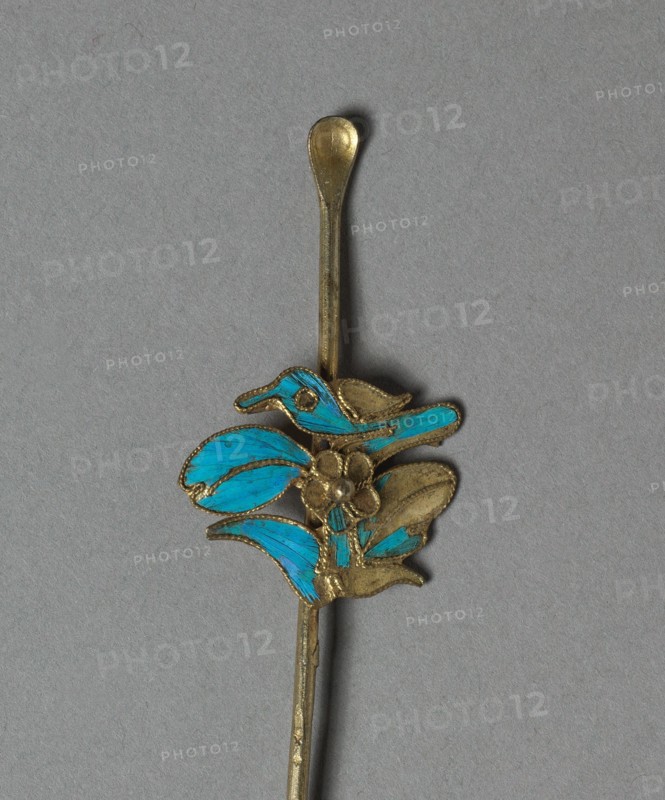 Headdress Ornament, 1700s or 1800s. Creator: Unknown.