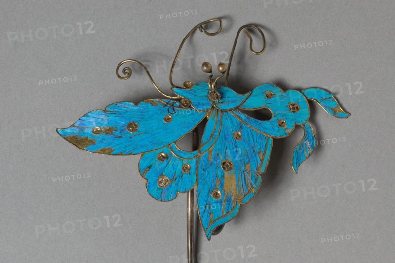 Headdress Ornament, 1800s-1900s. Creator: Unknown.
