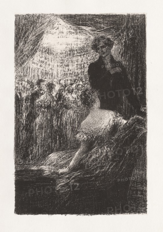 Hector Berlioz, sa vie et ses oevres: Symphonie Fantastique-- Un bal. Creator: Henri Fantin-Latour (French, 1836-1904).