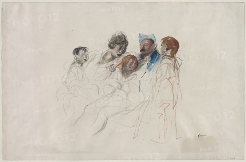 Home on a Furlough, fourth quarter 1800s or first third 1900s. Creator: Jean Louis Forain (French, 1852-1931).