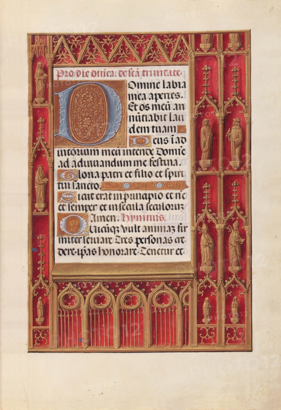 Hours of Queen Isabella the Catholic, Queen of Spain: Fol. 18r, c. 1500. Creator: Master of the First Prayerbook of Maximillian (Flemish, c. 1444-1519); Associates, and.