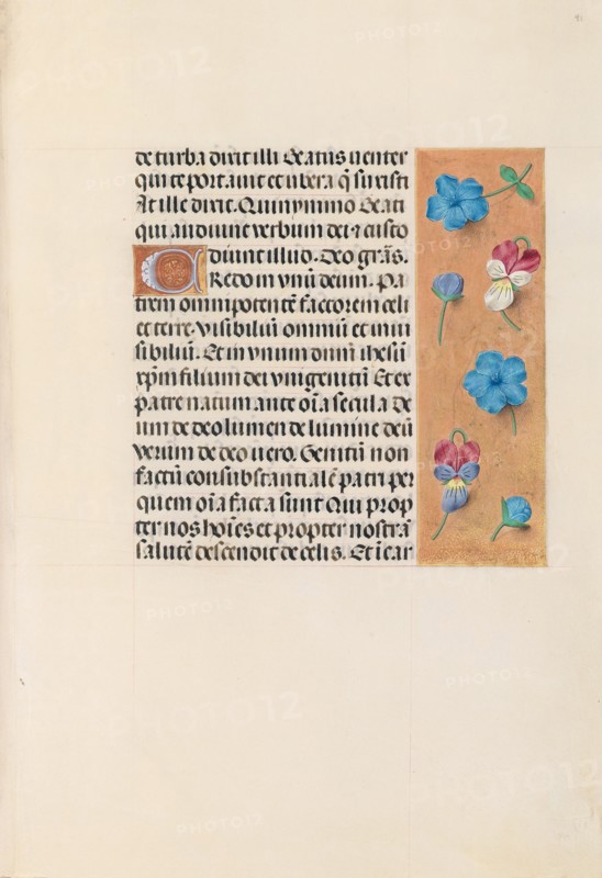 Hours of Queen Isabella the Catholic, Queen of Spain: Fol. 91r, c. 1500. Creator: Master of the First Prayerbook of Maximillian (Flemish, c. 1444-1519); Associates, and.