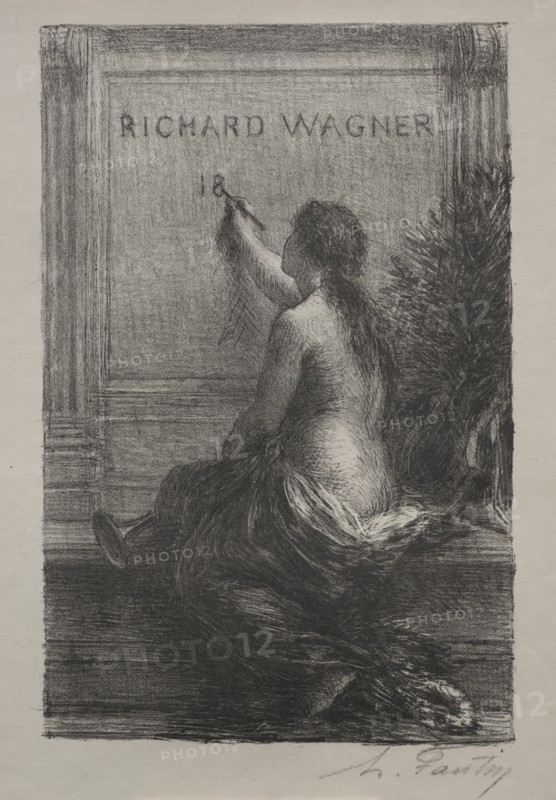 Immortality, 1886. Creator: Henri Fantin-Latour (French, 1836-1904).