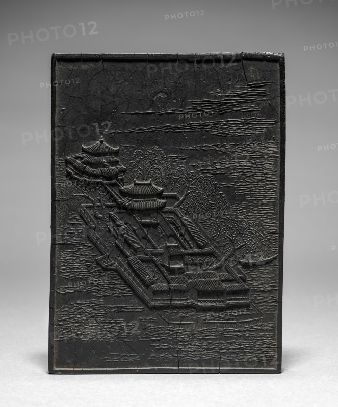 Ink Cake, 1736-1795. Creator: Unknown.