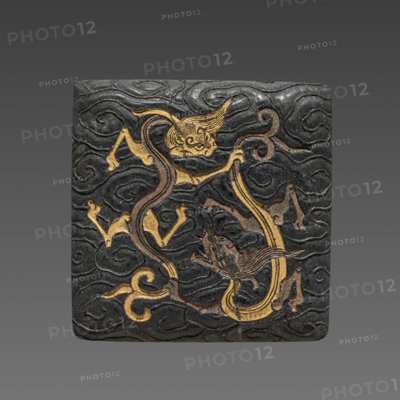 Ink Cake, 19th Century. Creator: Unknown.