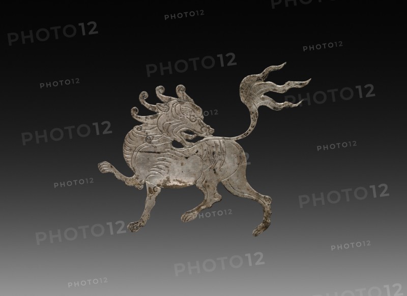 Inlay for a Mirror or Box: shih-shih, c. 900-1000. Creator: Unknown.