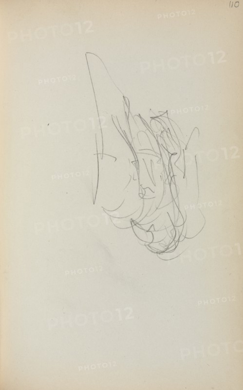 Italian Sketchbook: Gondola (page 110), 1898-1899. Creator: Maurice Prendergast (American, 1858-1924).