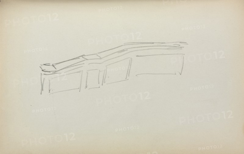 Italian Sketchbook: Squares and Rectangles (page 59), 1898-1899. Creator: Maurice Prendergast (American, 1858-1924).