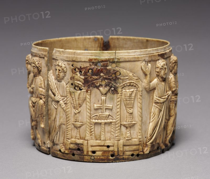Ivory Pyx (Box), 500s. Creator: Unknown.