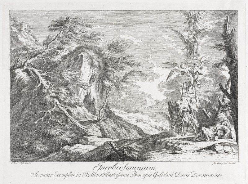 Jacob's Dream, c. 1720. Creator: Joseph Goupy (British, 1686-bef.1770).