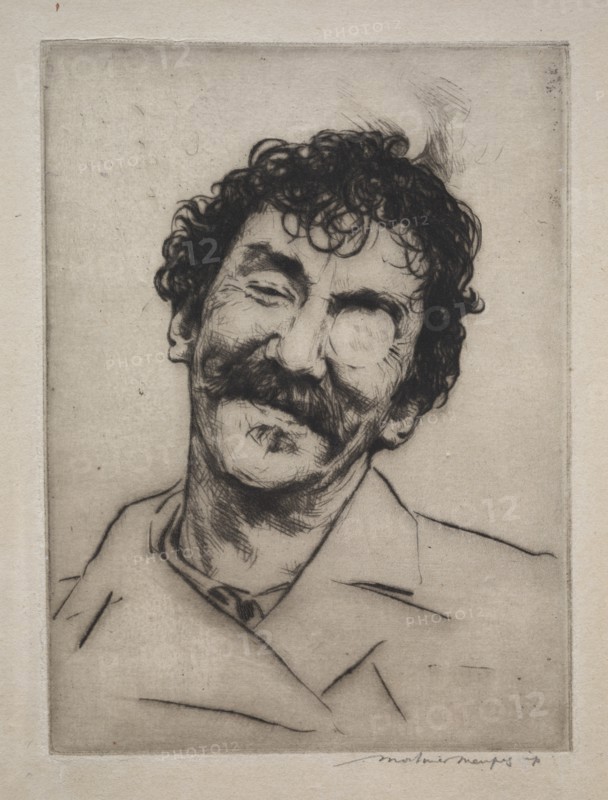James MacNeill Whistler. Creator: Mortimer Menpes (British, 1860-1938).