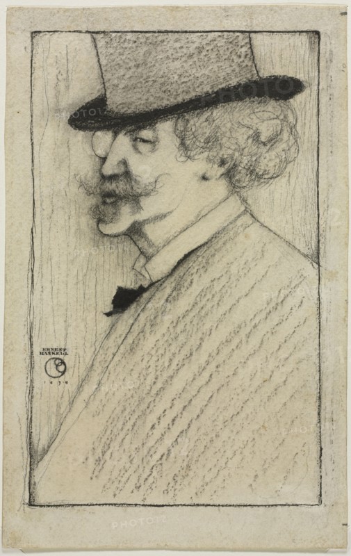James McNeill Whistler, 1898. Creator: Ernest Haskell (American, 1876-1925).