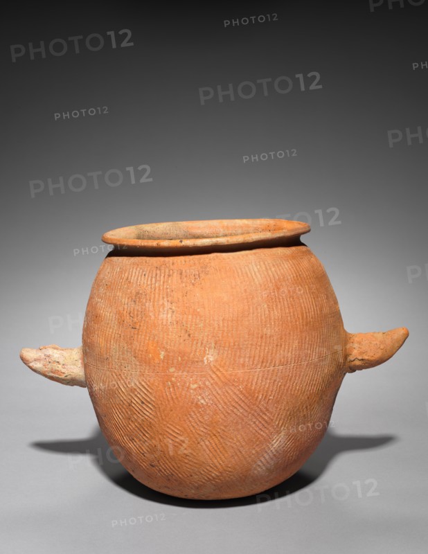 Jar with Horn-Shaped Handles, 100s. Creator: Unknown.