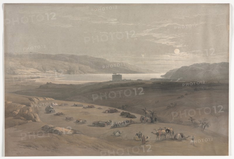 Jericho, 1839. Creator: David Roberts (British, 1796-1864).