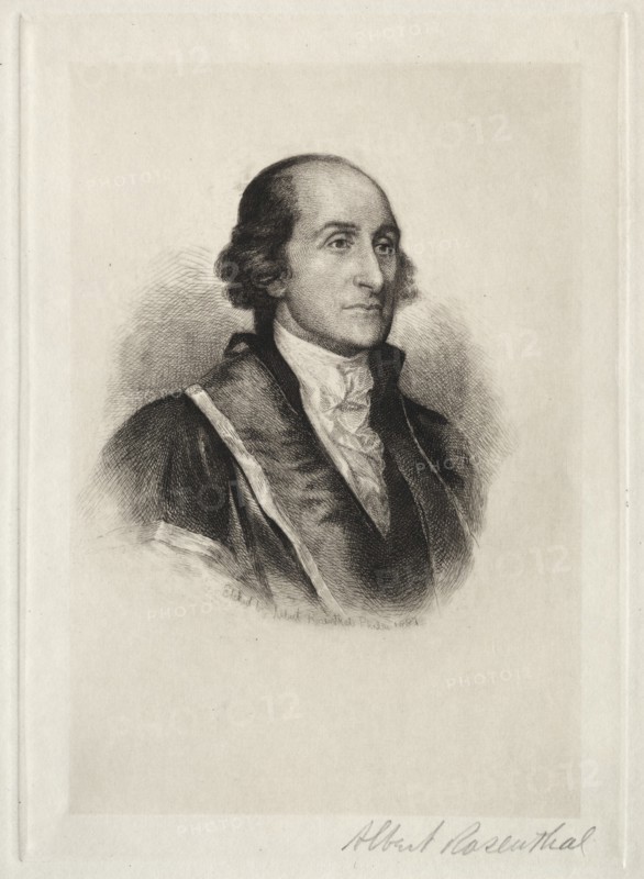 John Jay, 1887. Creator: Albert Rosenthal (American, 1863-1939).