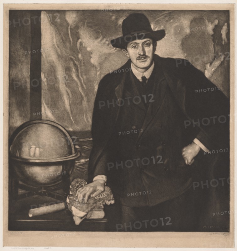 John Masefield. Creator: William Strang (British, 1859-1921).