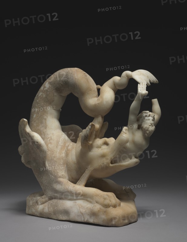 Jonah Cast Up, c. 280-290. Creator: Unknown.