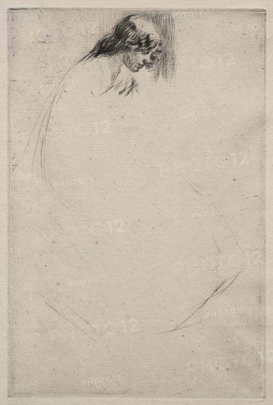 Jo's Bent Head. Creator: James McNeill Whistler (American, 1834-1903).