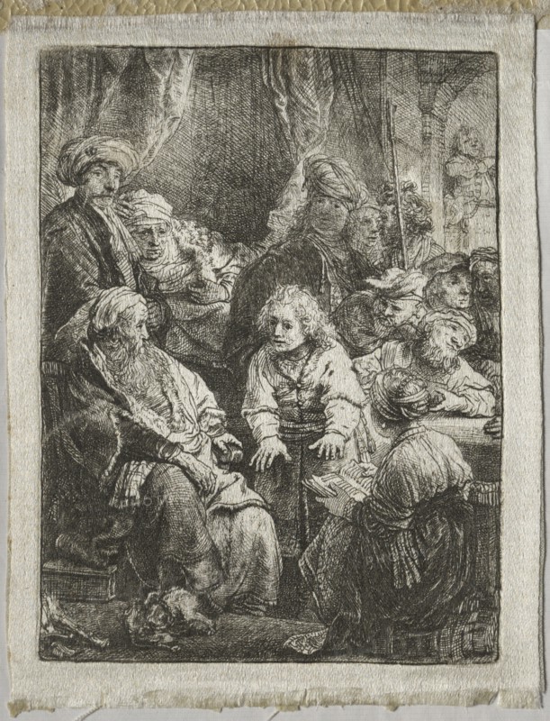 Joseph Telling his Dreams, 1638. Creator: Rembrandt van Rijn (Dutch, 1606-1669).