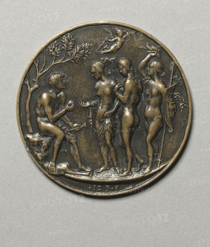 Judgment of Paris, c. 1505. Creator: Giovanni Paolo Fonduli (Italian).