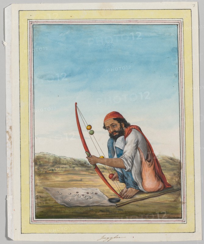 Juggler, c. 1840. Creator: Unknown.
