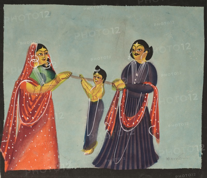 Kalighat Painting, 1800s. Creator: Unknown.
