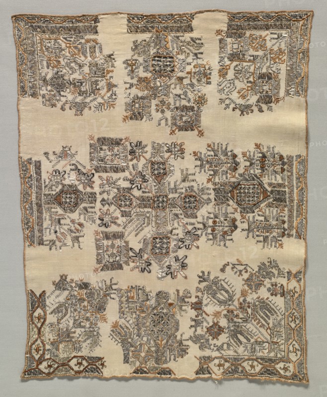 Kerchief, late 1800s. Creator: Unknown.