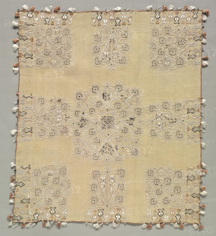 Kerchief, late 1800s. Creator: Unknown.