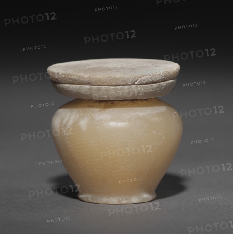 Kohl Jar with Lid, 1980-1801 BC. Creator: Unknown.
