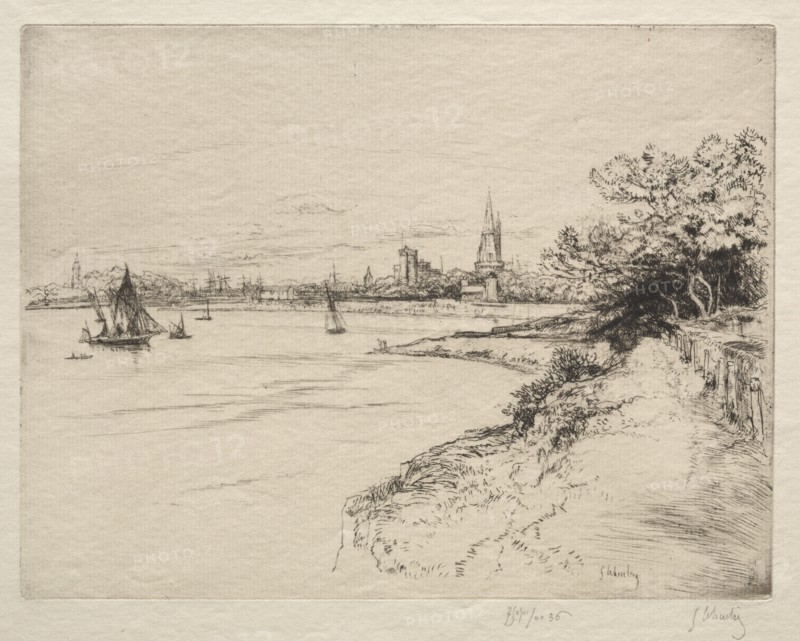 La Falaise dOrbigny. Creator: Gustave Leheutre (French, 1861-1932).
