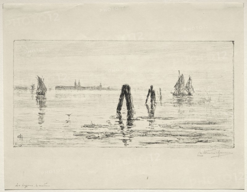 Lagoon, Morning. Creator: Charles Nicolas Storm van 's-Gravesande (Dutch, 1841-1924).