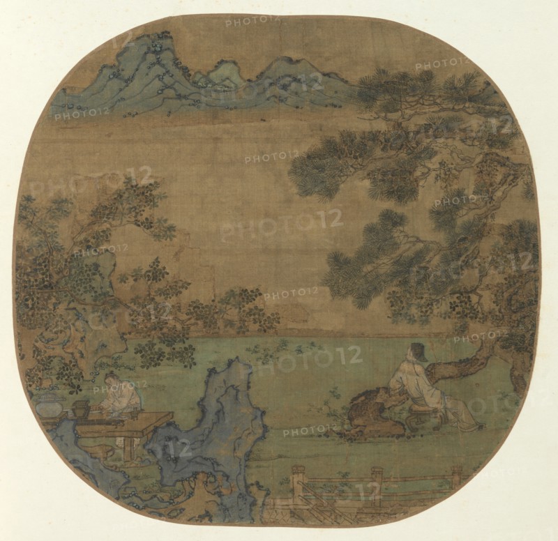 Landscape with Figures, 960-1279. Creator: Unknown.