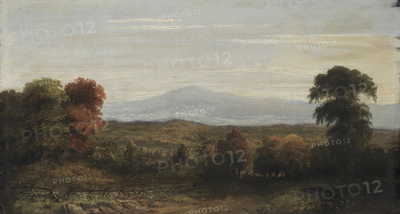 Landscape, before 1918. Creator: Jasper F. Cropsey (American, 1823-1900), imitator of.