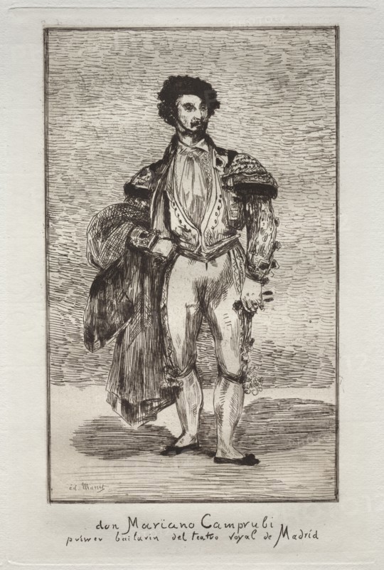 Le Bailarin ( Don Mariano Camprubi ). Creator: Edouard Manet (French, 1832-1883).
