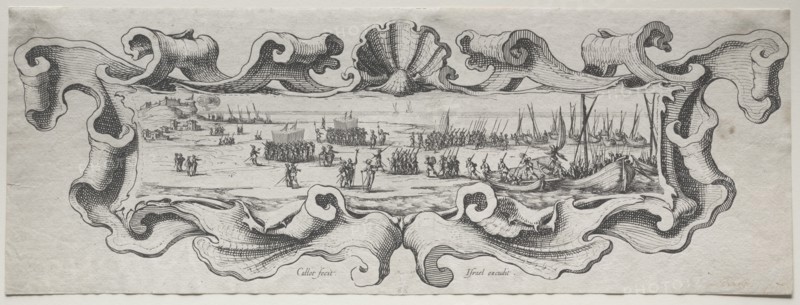 Le Débarquement des Troupes. Creator: Jacques Callot (French, 1592-1635).