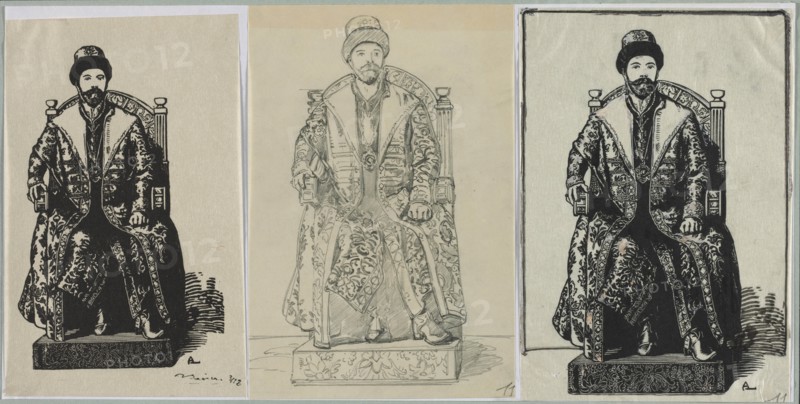 Le Tsar, 1914. Creator: Auguste Louis Lepère (French, 1849-1918).