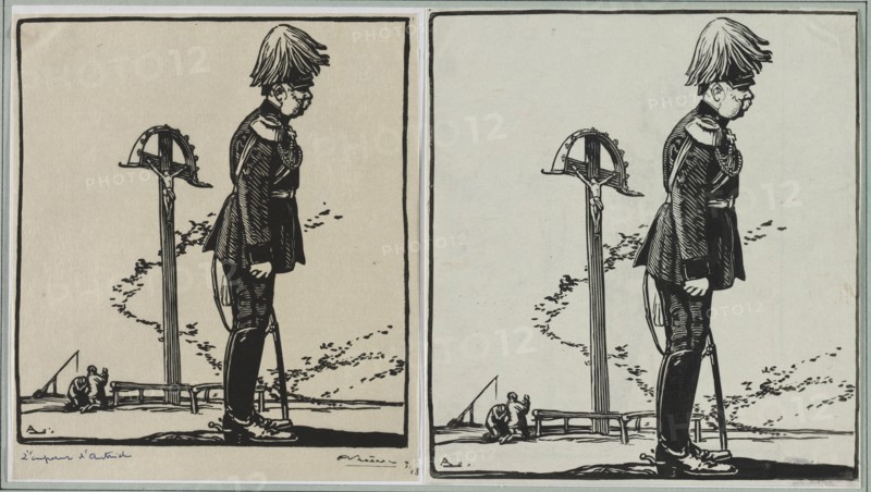 LEmpereur dAutriche, 1914. Creator: Auguste Louis Lepère (French, 1849-1918).