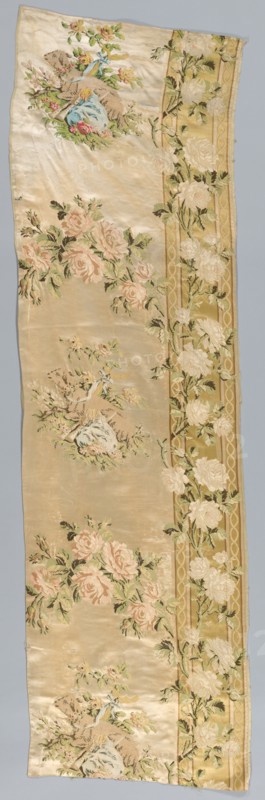 Length of Brocaded Satin, c. 1780. Creator: Philippe de Lasalle (French, 1723-1805).