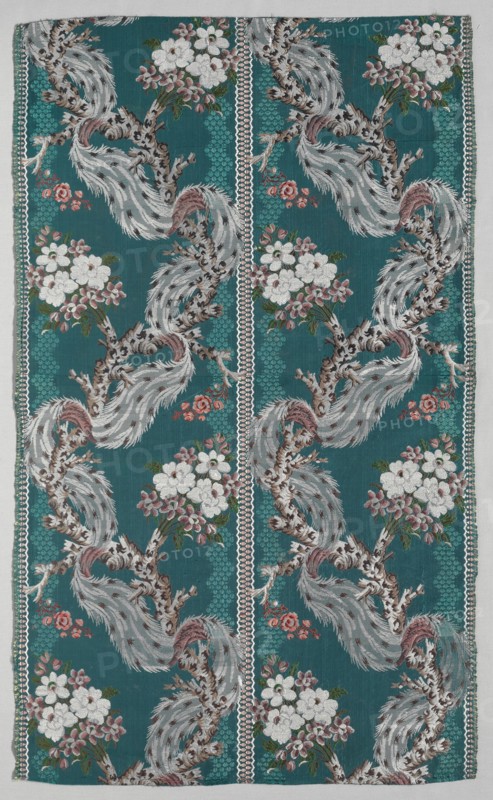 Length of Brocaded Silk, 1723-1774. Creator: Unknown.