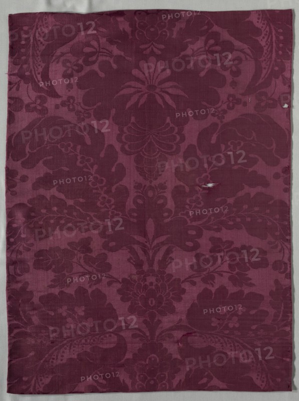 Length of Silk Damask, late 1600s-early 1700s. Creator: Unknown.
