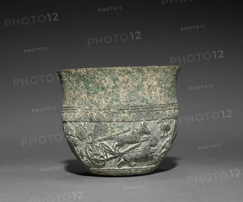 Libation Cup, c. 235-185 BC. Creator: Unknown.