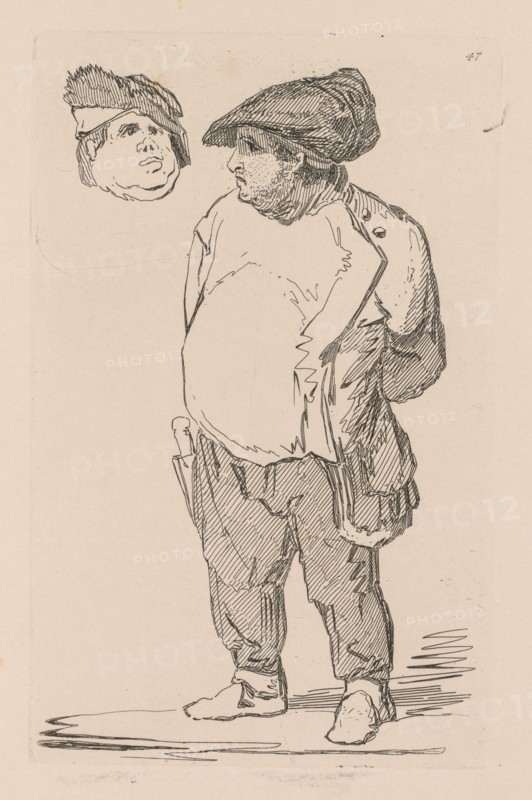 Liber Studiorum: Plate 47, A Study, 1838. Creator: John Sell Cotman (British, 1782-1842).