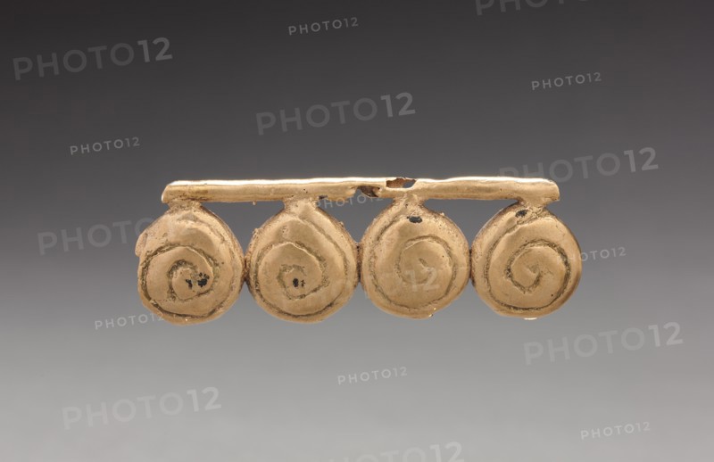 Linked Shells Pendant, c. 900-1550. Creator: Unknown.